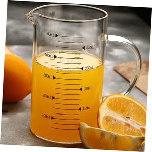 <span class=keywords><strong>Pichet</strong></span> à mesurer en verre multi-usages avec couvercle en bambou, <span class=keywords><strong>pichet</strong></span> en verre résistant à la chaleur, <span class=keywords><strong>1L</strong></span>, grande capacité, pot en verre pour un usage quotidien - Product Image 3