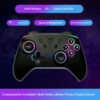 Manette de jeu sans fil tout-en-un avec détection de mouvement Turbo pour PC, Android, iOS et téléphones mobiles - Compatibilité multiplateforme