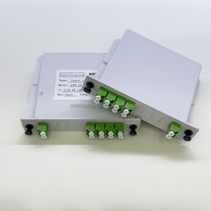 สายเคเบิลใยแก้วนำแสงแบบ Single Mode LC APC พร้อมปลอกหุ้ม LSZH สำหรับงานอุตสาหกรรม ยี่ห้อ OEM ODM รุ่น Divisor Optico พร้อมตัวแยกไฟเบอร์ PLC 1x8 ขนาด 0.9 มม. ในตัว - Product Image 2