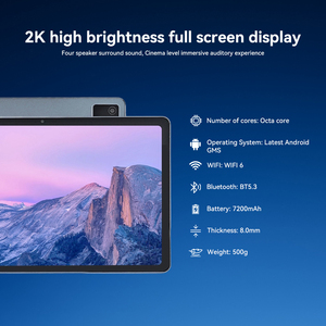 Máy tính bảng Mtk bán chạy 10 inch 6GB 128GB, hỗ trợ 2 SIM, gọi điện, hệ điều hành Android, kèm bàn phím, bút, màn hình IPS, dùng cho học tập và giải trí - Product Image 4