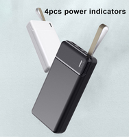 Batterie externe portable personnalisée 22,5 W double USB Type-C Micro USB compacte 10000 mAh~30000 mAh à charge rapide haute capacité