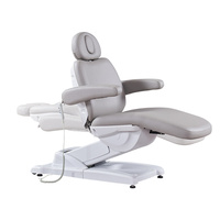 Table de massage électrique de luxe ergonomique à 3 moteurs pour salon de beauté, soins du visage, cils, SPA, hôtel et salle de sport
