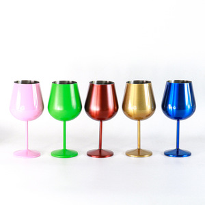 Stainless Steel Wine Glasses 304 Inner Layer Break Resistant Champagne Cocktail Bar Glass Set For Party Gift - Product Image 4