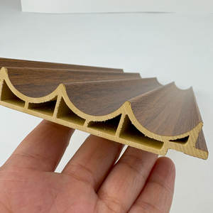 Usine Foshan WPC de panneau cannelé pour décoration murale intérieure - Product Image 3