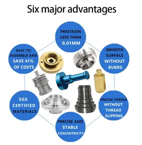 カスタムプロフェッショナル カスタムCNC機械加工サービス 非標準自動車・オートバイ・自転車部品 OEM ODM メーカー - Product Image 4