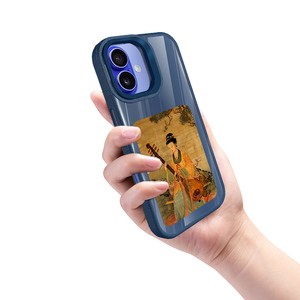 2025 Mới Bán Buôn HD 4.0 Màn Hình Lớn Hiển Thị Hình Ảnh NFC E-Ink Trường Hợp Tự Làm Hình Ảnh Ảnh Cho <span class=keywords><strong>Iphone</strong></span> 16 15 14 13 Pro Max Cộng Với 4 Màu Sắc - Product Image 4