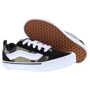 Vans Knu Skool Gs Chaussures pour garçons Camouflage Noir Vert Skateboarding - Product Image 4