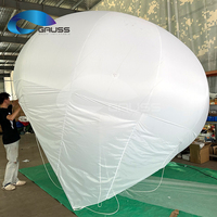 Ballon de surveillance gonflable en TPU durable, charge utile efficace de 15 à 20 kg, plateforme d'observation aérienne à déploiement rapide