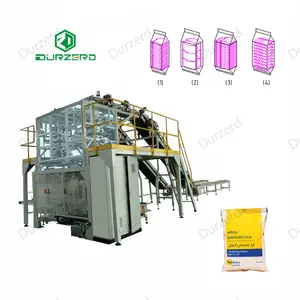 High Accuracy Sewing Machine For Rice Bags Baler Rice Filling And Sealing Packaging Machine Secondary Packaging Automation