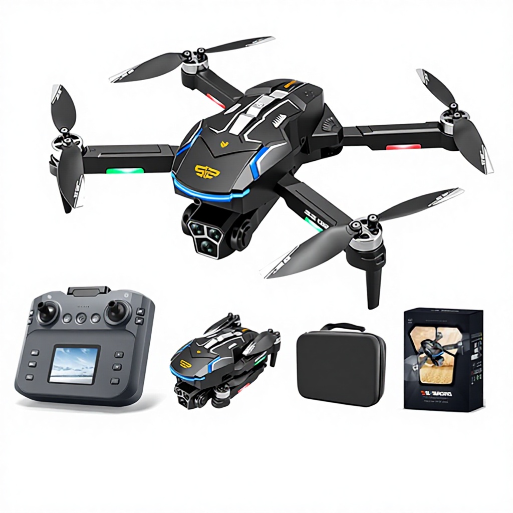 S2 MAX Drone 8K Camera Screen Remote Obstacle Avoidance Plastic Hand Neutral Packaging Wholesale Supply CE/FCC Fast Delivery