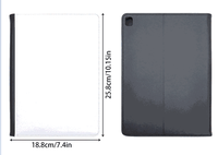 Housse de protection pour tablette intelligente en cuir avec impression vierge personnalisée par sublimation pour ipad pro air 3