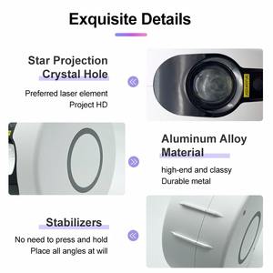 Proyector Láser de Cielo Estrellado, Luz Nocturna de Proyección con 7 Colores, Luces de Olas Oceánicas, Rotación de 360 Grados, Lámpara Nocturna para Niños, Regalos - Product Image 4