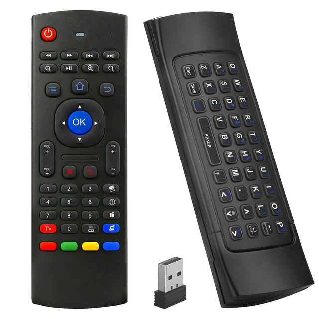 MX3 Mini Keyboard 6 Axis Remote Control Wireless Keyboard 2.4G MX3 Android Remote Control for Android TV Box/Projector