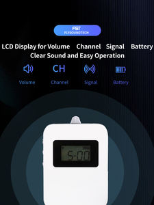 Système de walkie-talkie sans fil, <span class=keywords><strong>Guide</strong></span> de visite - Product Image 5