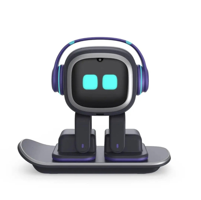 EMO Smart AI Robot Pet Voice Emotional Companion Desktop Toy Programmable Touch Sensor Kids Gift STEM Education Interactive