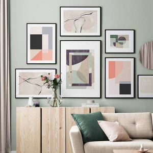 Cornice per Poster in Metallo Nero Premium Sottile Senza Passepartout, Esposizione Verticale a Tutta Superficie in Vetro per Poster e Stampe - Product Image 5