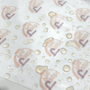 Custom Printed Greaseproof Glassine Wrapping <strong>Paper</strong> for Shawarma Kebab Sandwich Cookie Bread Fast Food Packaging - Product Image 4