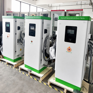 Station <span class=keywords><strong>de</strong></span> <span class=keywords><strong>recharge</strong></span> rapide DC 60 kW, chargeur <span class=keywords><strong>de</strong></span> véhicules électriques sur pied, public, CCS2, homologué TUV, faible consommation en veille, nouveau, IP55, WrightCharge - Product Image 4