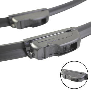 Escobillas Limpiaparabrisas sin Marco para Toyota Yaris, 600 mm (24 Pulgadas) y 350 mm (14 Pulgadas), de Goma Natural para Parabrisas Delantero - Product Image 2