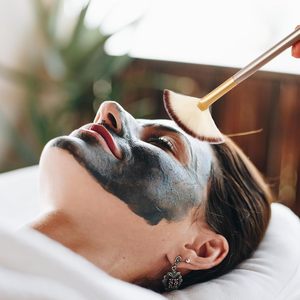 Bàn Chải Trên Khuôn Mặt Mặt Nạ Bàn Chải Mềm Mại Trên Khuôn Mặt <span class=keywords><strong>Applicator</strong></span> Bàn Chải Trang Điểm Công Cụ Mềm Nylon Tổng Hợp Tóc Và Headband Cho Trang Điểm - Product Image 2