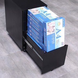 Vertical Mobile Pedestal File Storage Cabinet Office Home Under <b>Desk</b> 3 Drawers Material Office Cabinet File Cabinet Office - Product Image 5