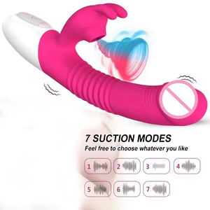 Sıcak satış USB Powered gül vibratör seks Dildo Clit emme tavşan değnek oyuncaklar kadın mastürbasyon için - Product Image 6
