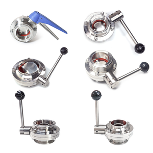 Válvula Borboleta Duckbill em Aço Inoxidável 304/316L - Válvula Manual de Clip Tri-Clamp para Alimentos - Product Image 5