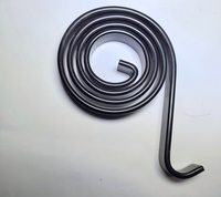 Ressort de torsion en spirale universel en acier plat 65Mn de haute qualité, réglable en angle, de qualité industrielle, 20 lb, avec crochets à droite