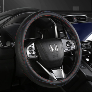 El último diseño <span class=keywords><strong>de</strong></span> un diámetro universal 38CM accesorio automotriz cubierta <span class=keywords><strong>de</strong></span> <span class=keywords><strong>volante</strong></span> <span class=keywords><strong>de</strong></span> <span class=keywords><strong>cuero</strong></span> - Product Image 4