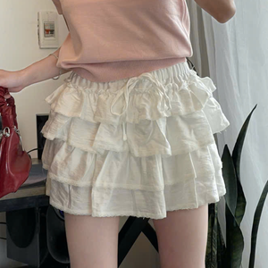 2025 cárdigan de cuello cuadrado para mujer, Top de manga larga de punto con cordones y falda de pastel, Conjunto elegante de moda de 2 piezas - Product Image 3