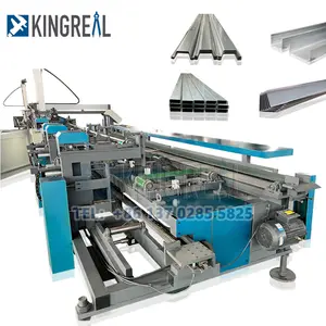 KINGREAL High Speed 100M/Min Flexible CW UW CD UD Channels Roll Forming Machine Drywall Stud And Track Making Machine