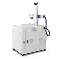 Machine de marquage laser à fibre 20W 30W 50W à refroidissement par air, type armoire, pour métal avec Raycus – Vente directe usine