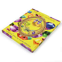 Livre de collection d'art pour enfants personnalisé avec couverture rigide, impression d'album de collection d'œuvres d'art pour enfants, papier d'art offset couleur pleine