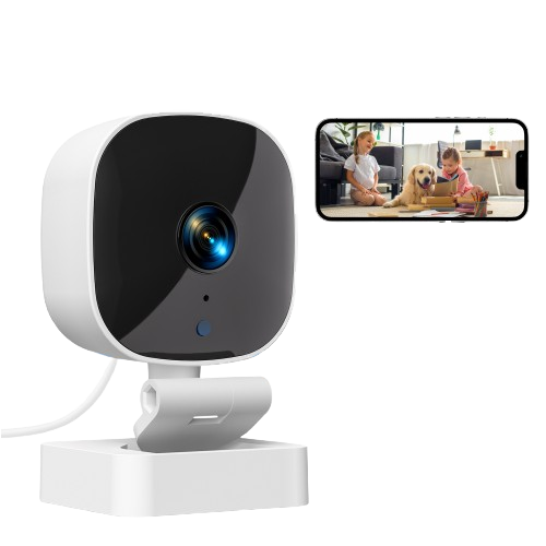 K7 Mini Smart Home Security Camera 1080P Full HD Indoor/Outdoor IR Night Vision APP Control WiFi Connection Supports MicroSD