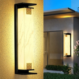 Lampe à pilier extérieure imperméable Nightsappan 110-240V en acier inoxydable - Product Image 1