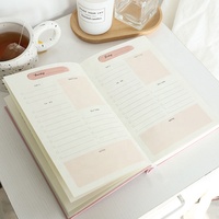 Journal inspirant pour les soins personnels, avec couverture rigide, impression sur papier personnalisée, agenda de planificateur quotidien