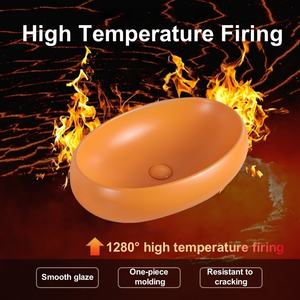 洗面台ガラス石小さなハンドルWuduセラミック安い上ヨーロッパアートカウンターヴィラ壁床ユニット台座 - Product Image 4