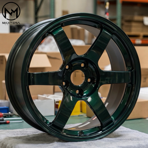 Rines de Aleación Maxtera Forged Custom <span class=keywords><strong>TE37</strong></span> Saga S-Plus para Autos GTR Supra Civic Type R BRZ WRX STI BMW M2 M3 M4 Audi Golf - Product Image 6