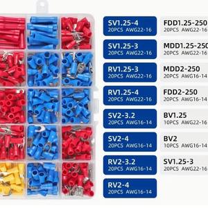 Bloques de Terminales de Presión en Frío Sn-02c, 280 Piezas, Desconexión Rápida, Estilo Europeo, 10-22 AWG, Material PC - Product Image 4