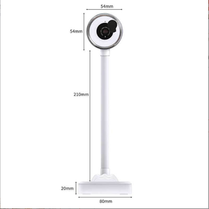 USB <strong>Webcam</strong> with Ring Light Mic Auto-Focus Desktop <strong>Stand</strong> for Video Calls, Online Classes Zoom Meetings - Product Image 2