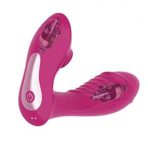 Dildo <strong>Vibrator</strong> For Women Sex Toys Dildos Couple Lesbian Wearablae U-<strong>Shaped</strong> Sucking Remote Control G Spot Nipple Stimulate <strong>Pussy</strong> - Product Image 1