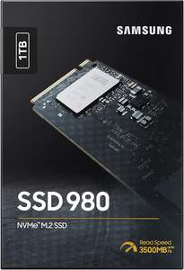 980 SSD 1TB PCIe 3.0x4 NVMe M.<span class=keywords><strong>2</strong></span> 2280 Externe 3000 MB/s Lees/Schrijf Snelheid HMB Technologie Turbowrite MZ-V8V1T0B/AM - Product Image 6