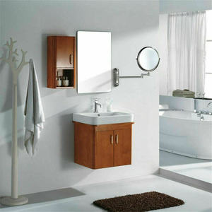 20cm Rond Double Bras Étendre Double Côté 10X Grossissant Pliant Mur Monté Salle De Bains Miroir De Maquillage Hauteur Réglable - Product Image 2