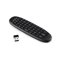 Remote Control Air Mouse Universal C120 2.4g USB Dongle Terlaris dengan baterai li-ion