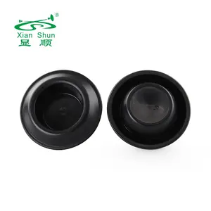 Flush mount black auto car vehicle body sheet metal recessed plastic hole plug door door panel grommet floor mat plug