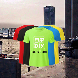 Venta al por mayor personalizada serigrafía camiseta de los hombres de alta calidad de poliéster sarga estilo casual 3D patrón de elección promocional - Product Image 2
