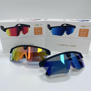 Gafas Inteligentes AIMB V7, Gafas de Sol Deportivas, Gafas de Ciclismo Inalámbricas Inteligentes, Reproductor de Música con Control Tipo C, Asistente de Voz - Product Image 1