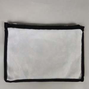 Customizable Luxury Cosmetic Promo Bag Heart Shaped Cosmetic Luggage Bag <b>Blank</b> Canvas Eco Cosmetic Bag - Product Image 6