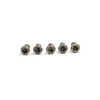 Vis à tête hexagonale à embase en acier inoxydable et aluminium certifiées ISO9001, tailles personnalisées 4-40, 6-32, 8-32, 10-24, 1/4-20, 5/16-18, 3/8-16