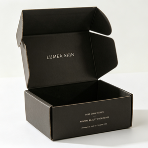 Premium Beauty Kraft Corrugated Custom Printed Mailer <b>Box</b> Matt Lamination for Skincare Brands Perfume Makeup Personal Care - Product Image 2